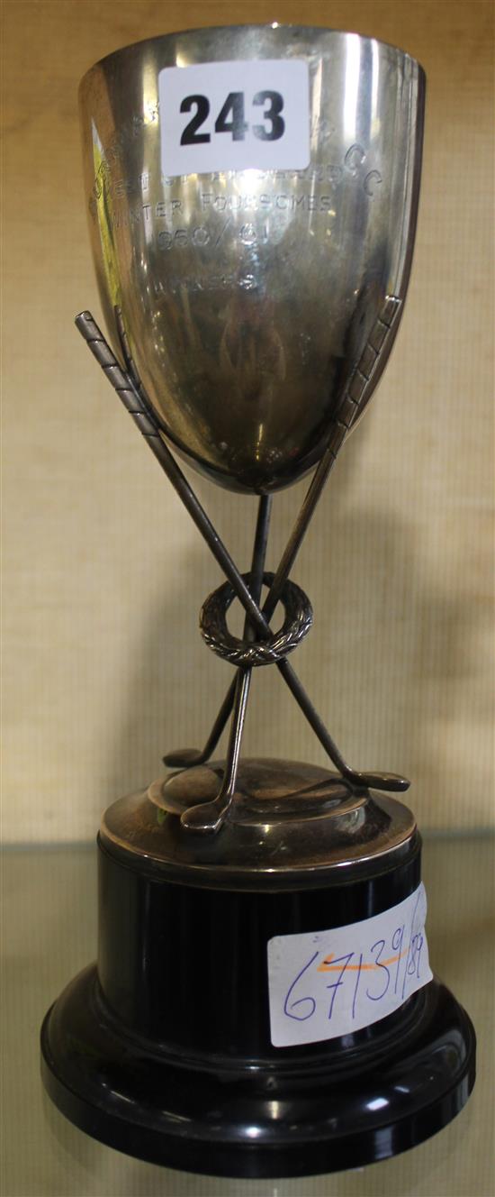 Golfing trophy